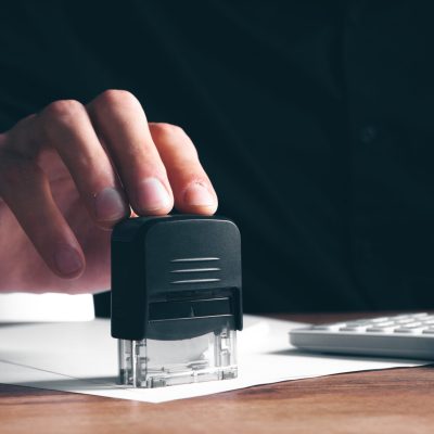 Tampons encreur personnalisés